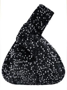 Sequin Wristlet Bag